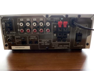 UD-M30 そうじ修理です。DENON: いいひだのブログ